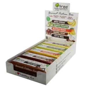 Caja de 10 Barritas Naturales de Proteína