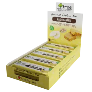 Caja de 10 Barritas Naturales de Proteína Plátano – CAD 23/04/2026