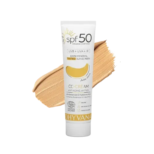 CC Cream con color y SPF 50
