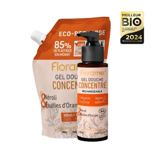 Geles de Ducha Concentrados de 100 ml + Eco-Recarga de 300 ml