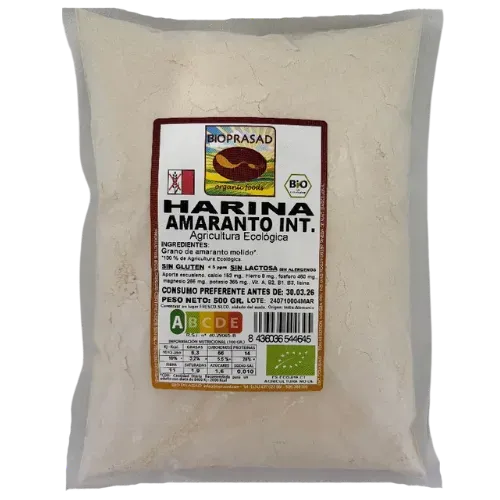 Harina de Amaranto Integral 500Gr