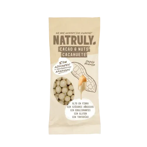 Cacao & Nuts - Cacahuetes de Chocolate 50Gr