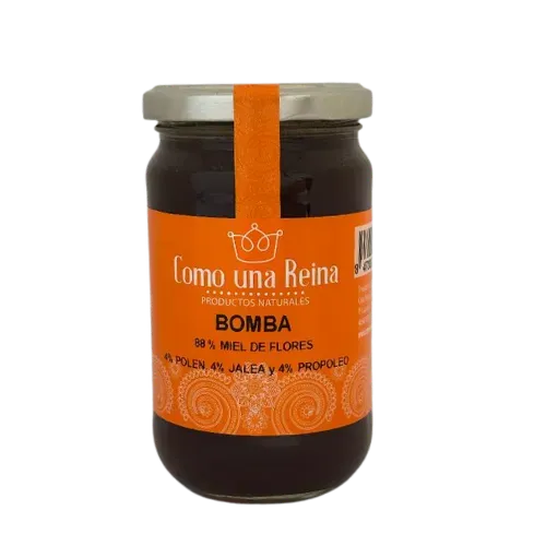 Miel de Flores con Jalea, Propóleo y Polen 400 gr