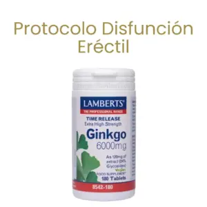 Protocolo de Lamberts para utilizar suplementos alimenticios en el tratamiento para la disfuncion erectil