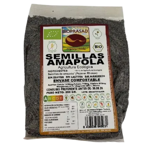 Semillas de Amapola 200 gr