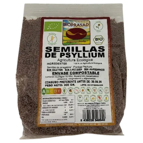 Semillas de Psyllium 200 gr