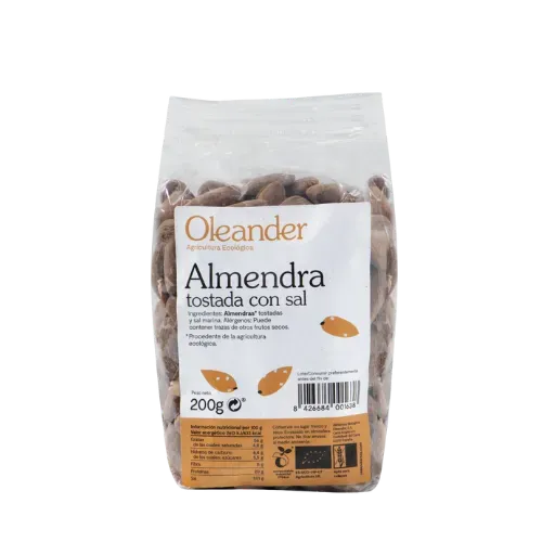 Almendra Tostada con Sal 200Gr