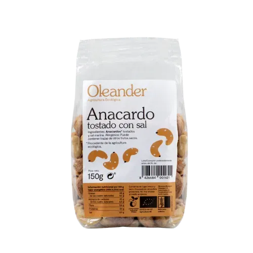 Anacardo Tostado con Sal 150Gr