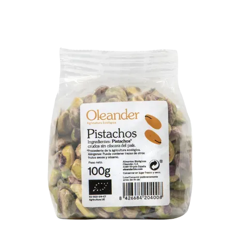 Pistachos Crudo sin Cáscara 100Gr