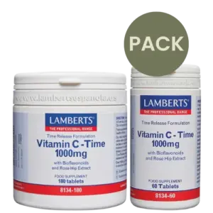 Pack Vitaminas C (60 + 180 tabletas)