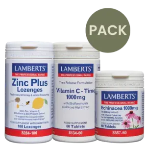 Pack Vitamina C + Equinacea + Zinc Plus