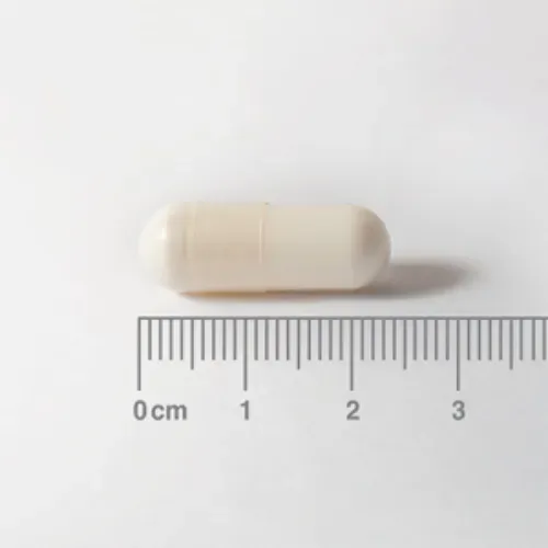 Detalle de cápsulas de magnesio bisglicinato