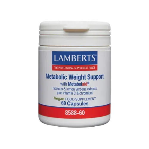 Metabolic Weight Support Con Metabolaid, vitamina C y cromo.