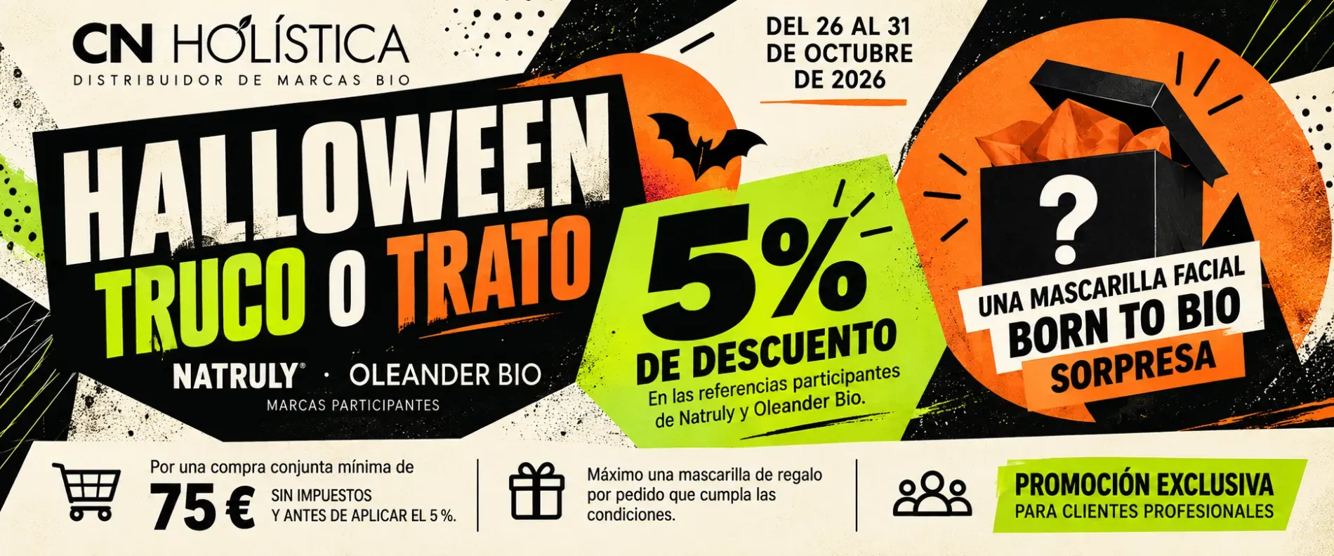 26–31 OCTUBRE 2026
